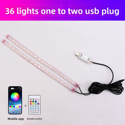 Car ambient lighting system