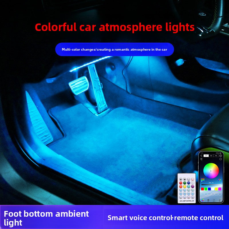 Car ambient lighting system
