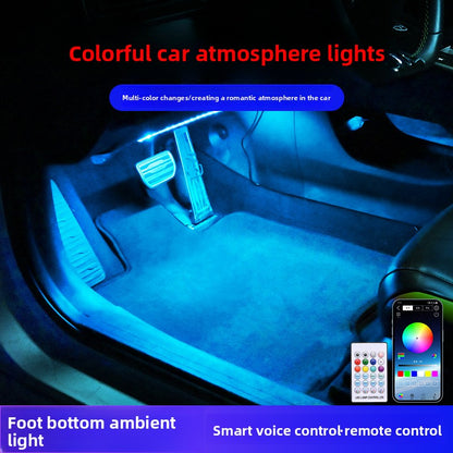 Car ambient lighting system
