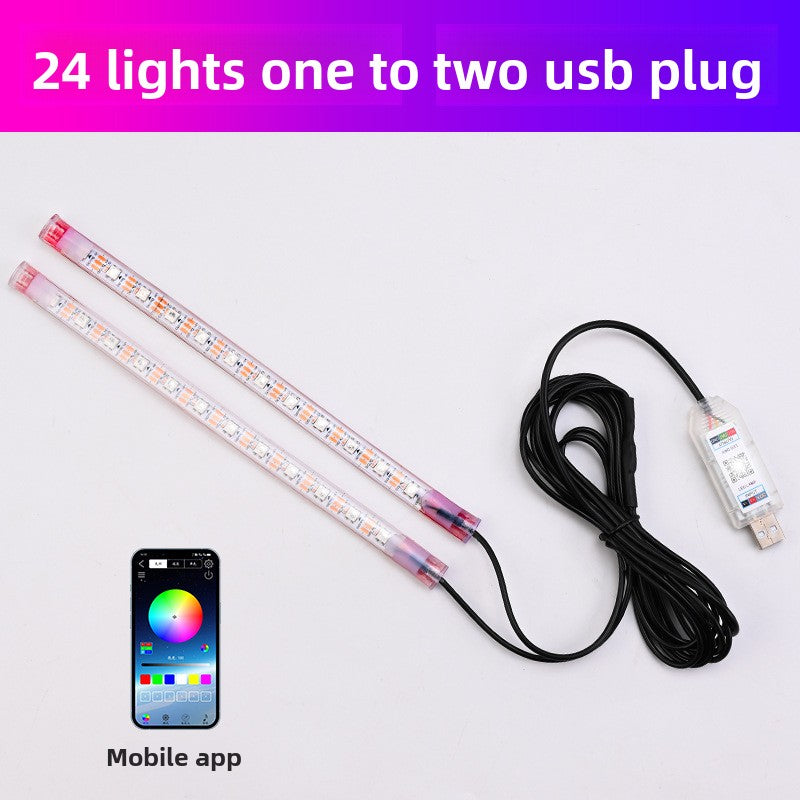 Car ambient lighting system