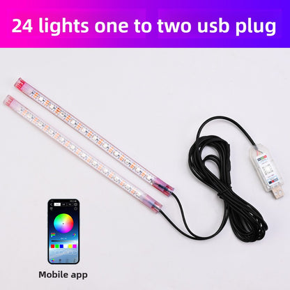 Car ambient lighting system