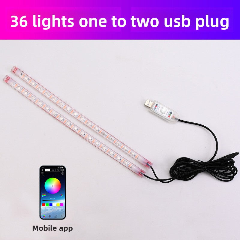 Car ambient lighting system