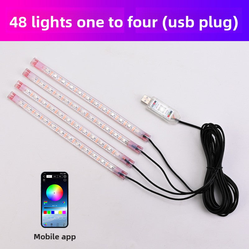 Car ambient lighting system