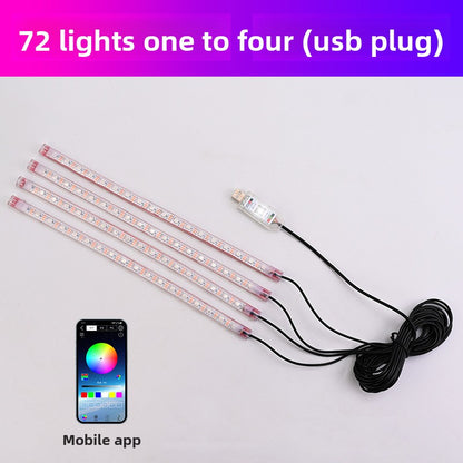 Car ambient lighting system