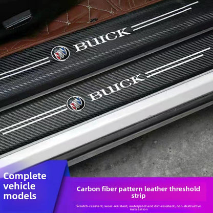 Car anti-stepping threshold anti-scratch strips
