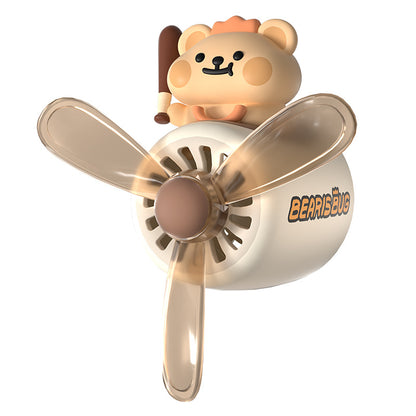 Car aromatherapy fan