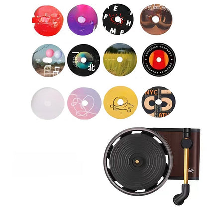 Car Aromatherapy Vinyl Record Player Decor