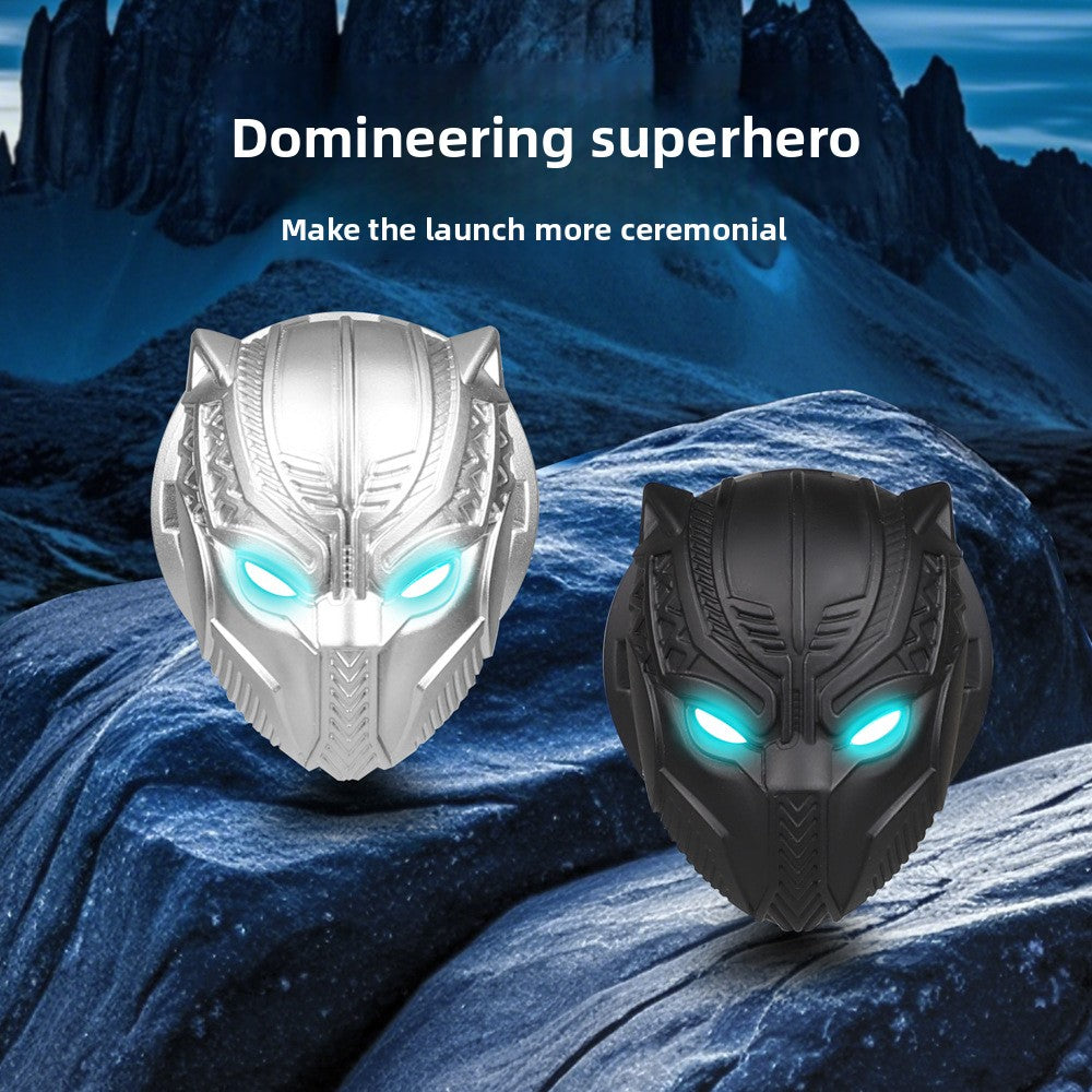 Car Black Panther One-Button Start Decorative Cover