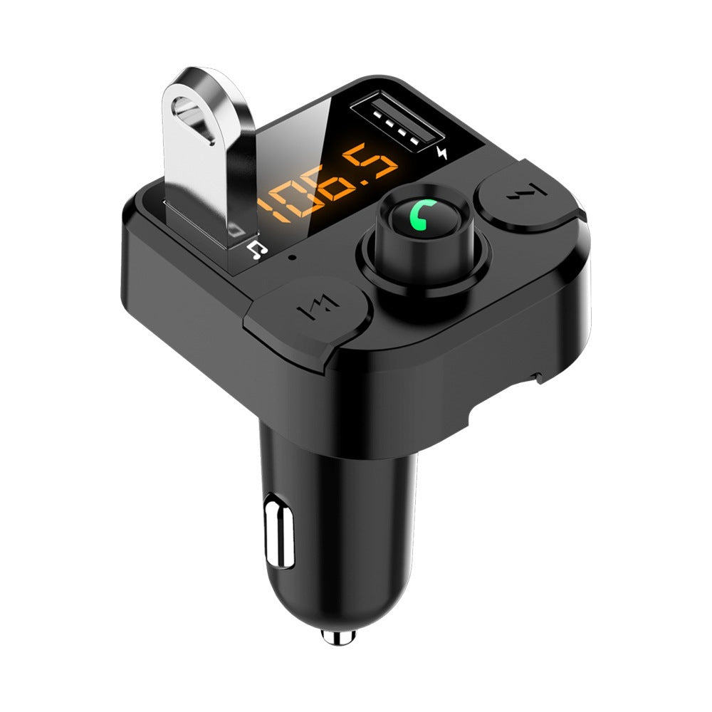 Car Bluetooth mp3 Music U disk multi-function 5.0 player receiver car cigarette lighter car charger