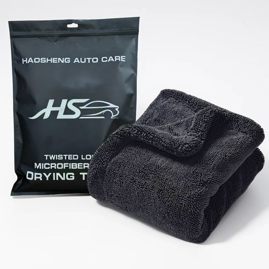 Car care double-sided cleaning towel