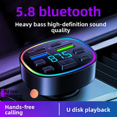 Square Bluetooth Car Charger 3.1A