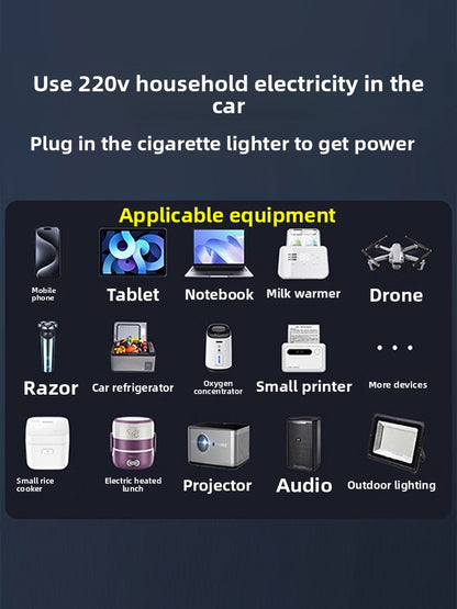 Car Charger Inverter Converter 12V 24V to 220V Socket with Fast Charging