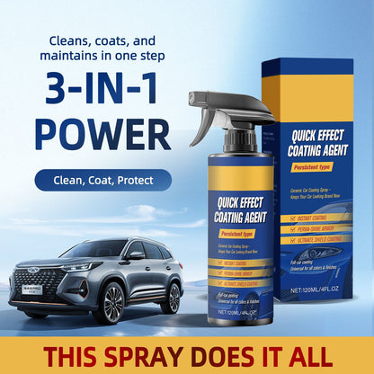 Car Coating Spray Glass Cleaner Polish