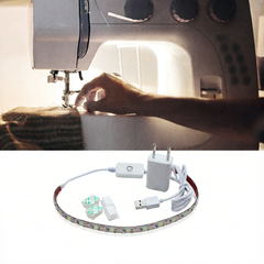White LED Strip USB Touch Switch US Plug