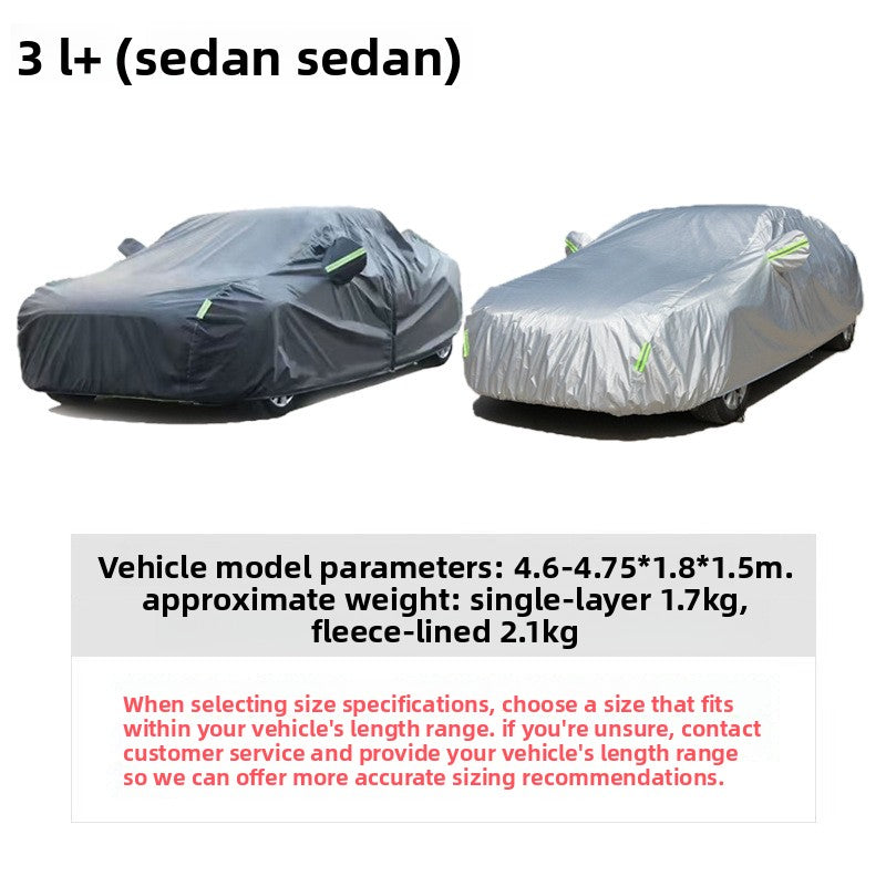 Car Cover Sun Protection Rainproof Vehicle Cover