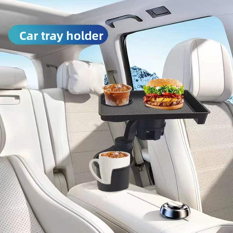 Car cup holder tray