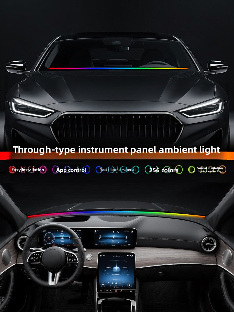 Car Dashboard Ambient Light with App and Sound Control
