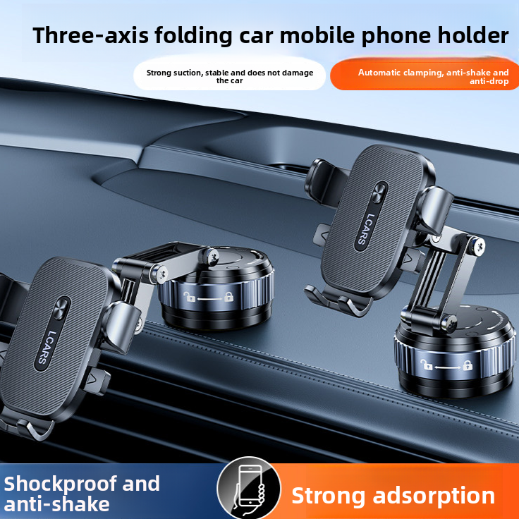 Car Dashboard Phone Mount with Vacuum Suction