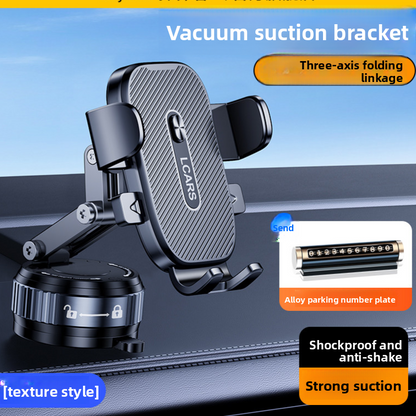 Car Dashboard Phone Mount with Vacuum Suction