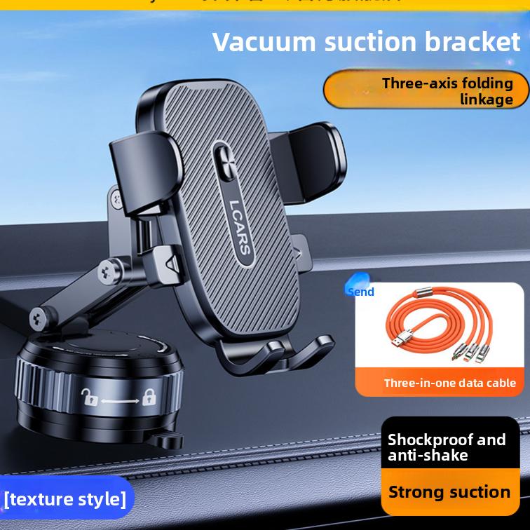 Car Dashboard Phone Mount with Vacuum Suction