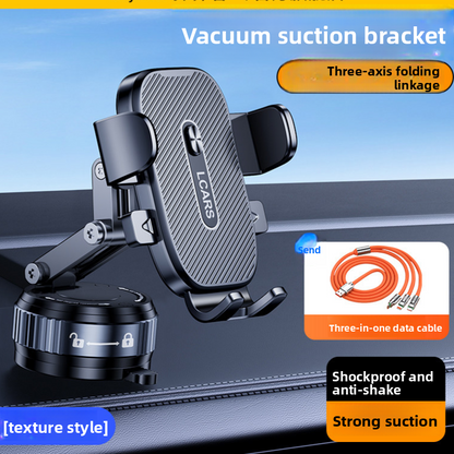 Car Dashboard Phone Mount with Vacuum Suction