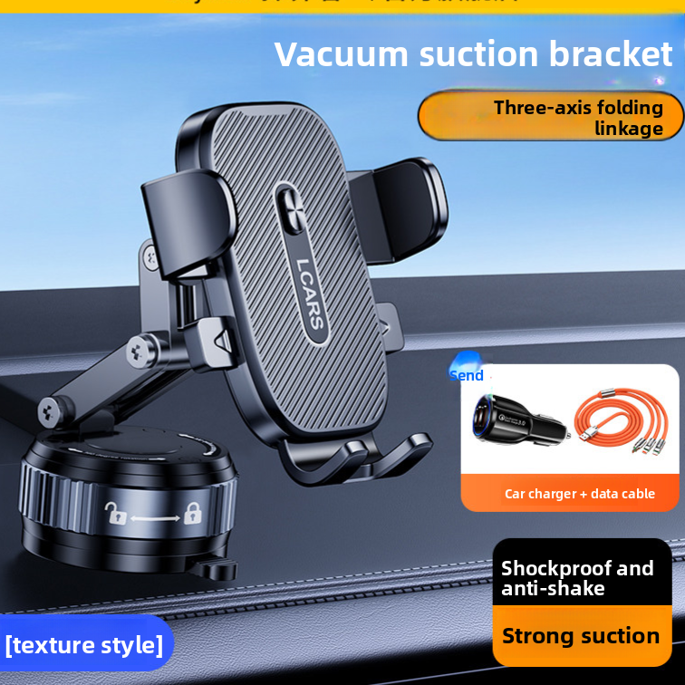 Car Dashboard Phone Mount with Vacuum Suction