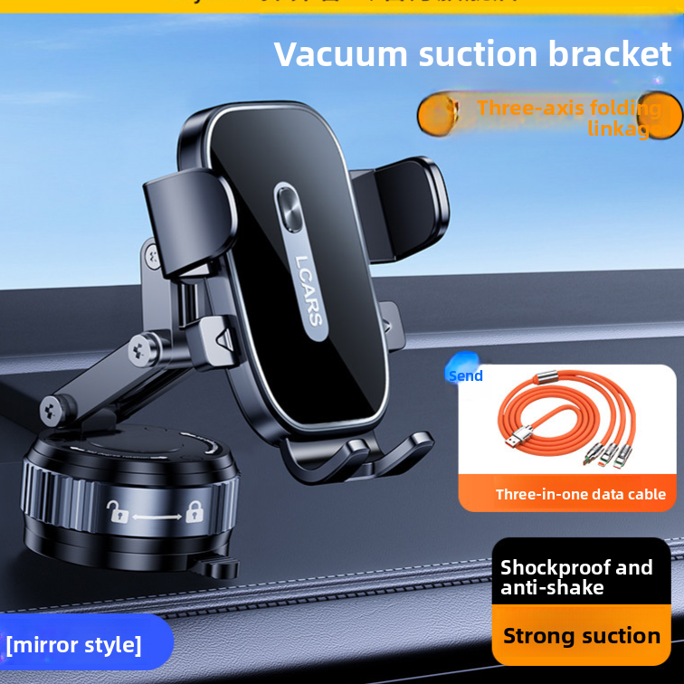 Car Dashboard Phone Mount with Vacuum Suction