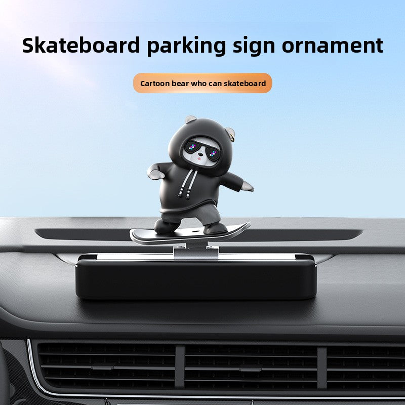 Car Dashboard Sliding Bear Ornament