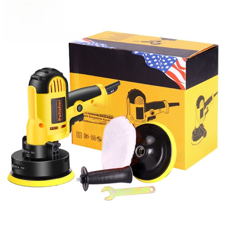 Car detailing waxing machine