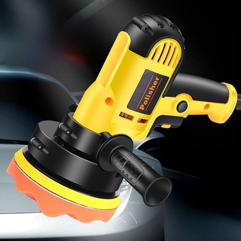 Car detailing waxing machine