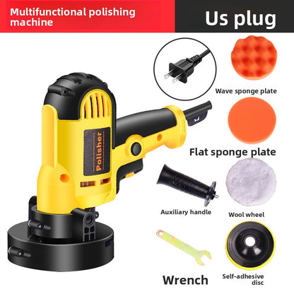 Car detailing waxing machine
