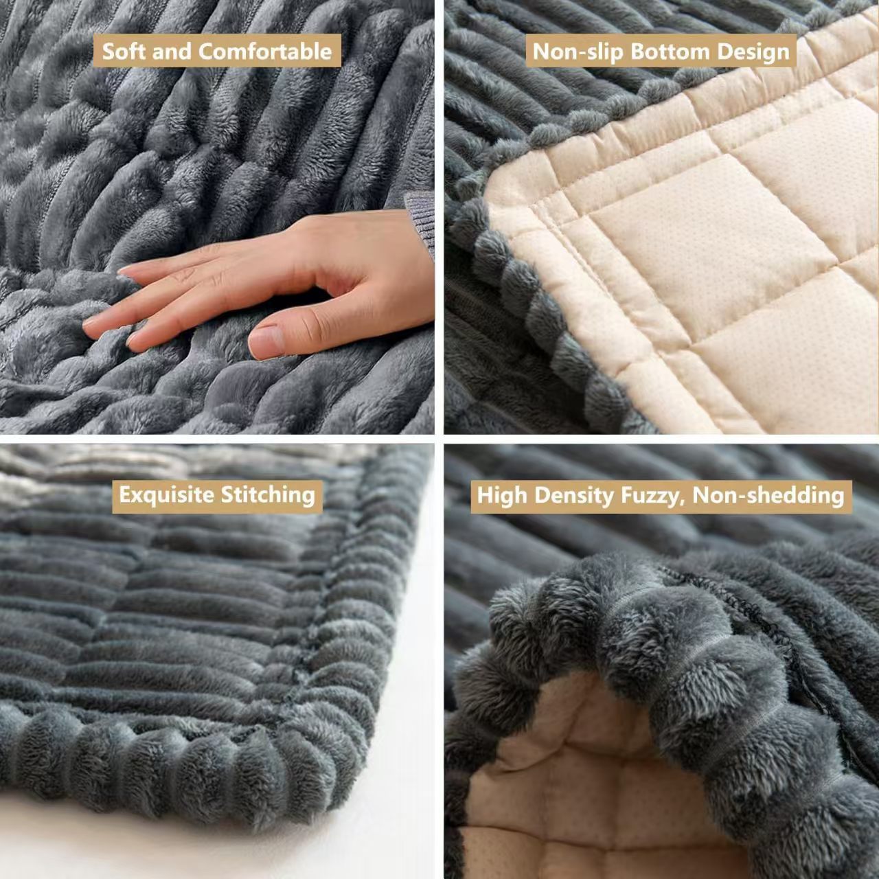 Car Dog Seat Cushion Non-Slip Pet Mat