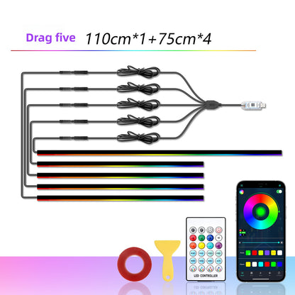 Car Door Frame Colorful LED Ambient Light Strip