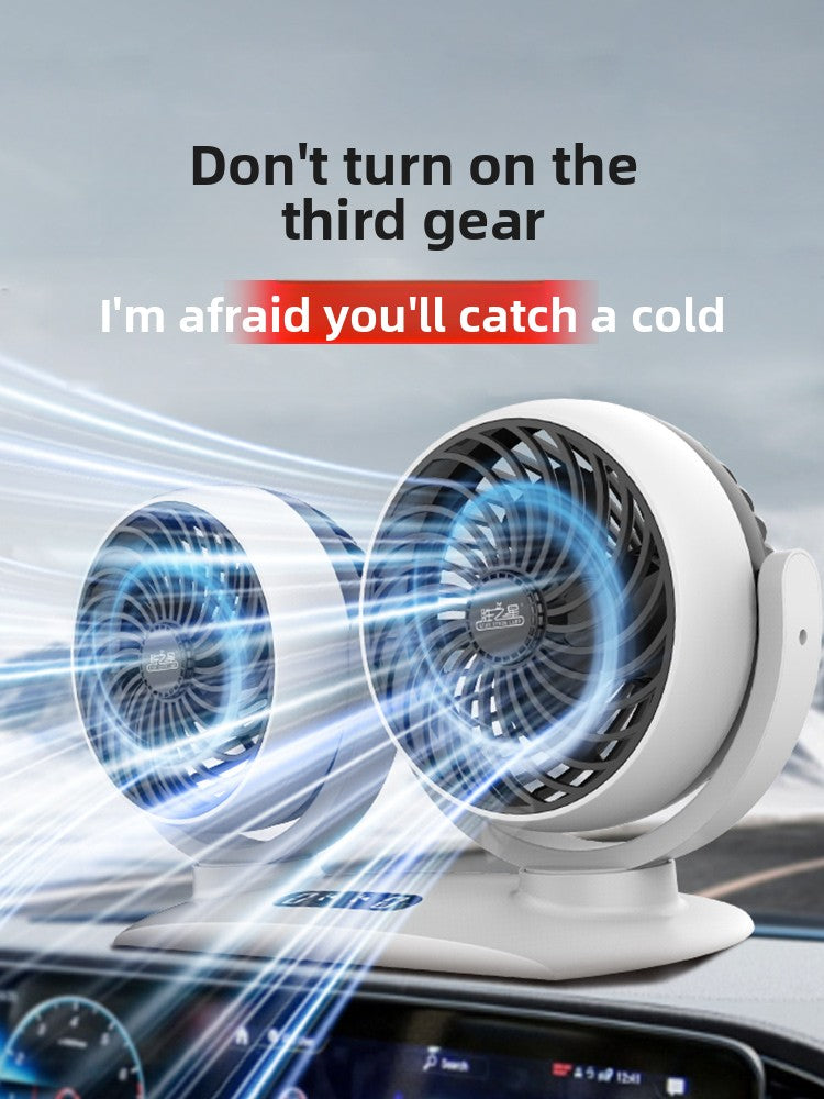 Car Electric Fan with Adjustable Speed