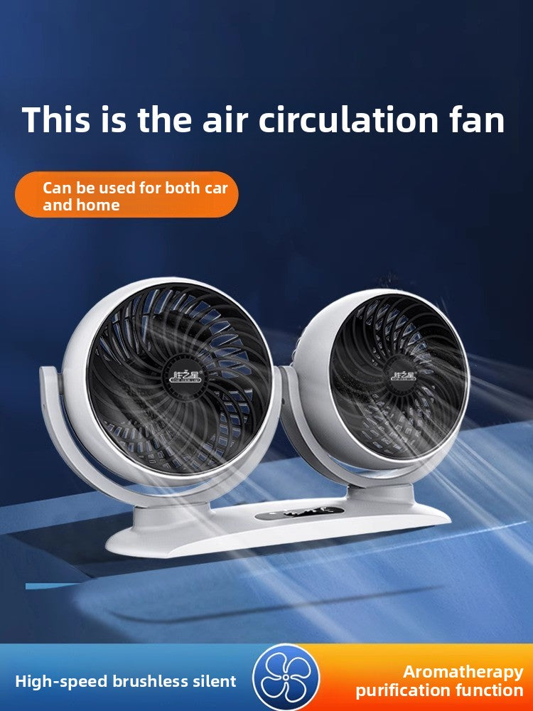 Car Electric Fan with Adjustable Speed