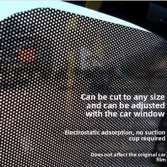Car Electrostatic Sunshade Sticker