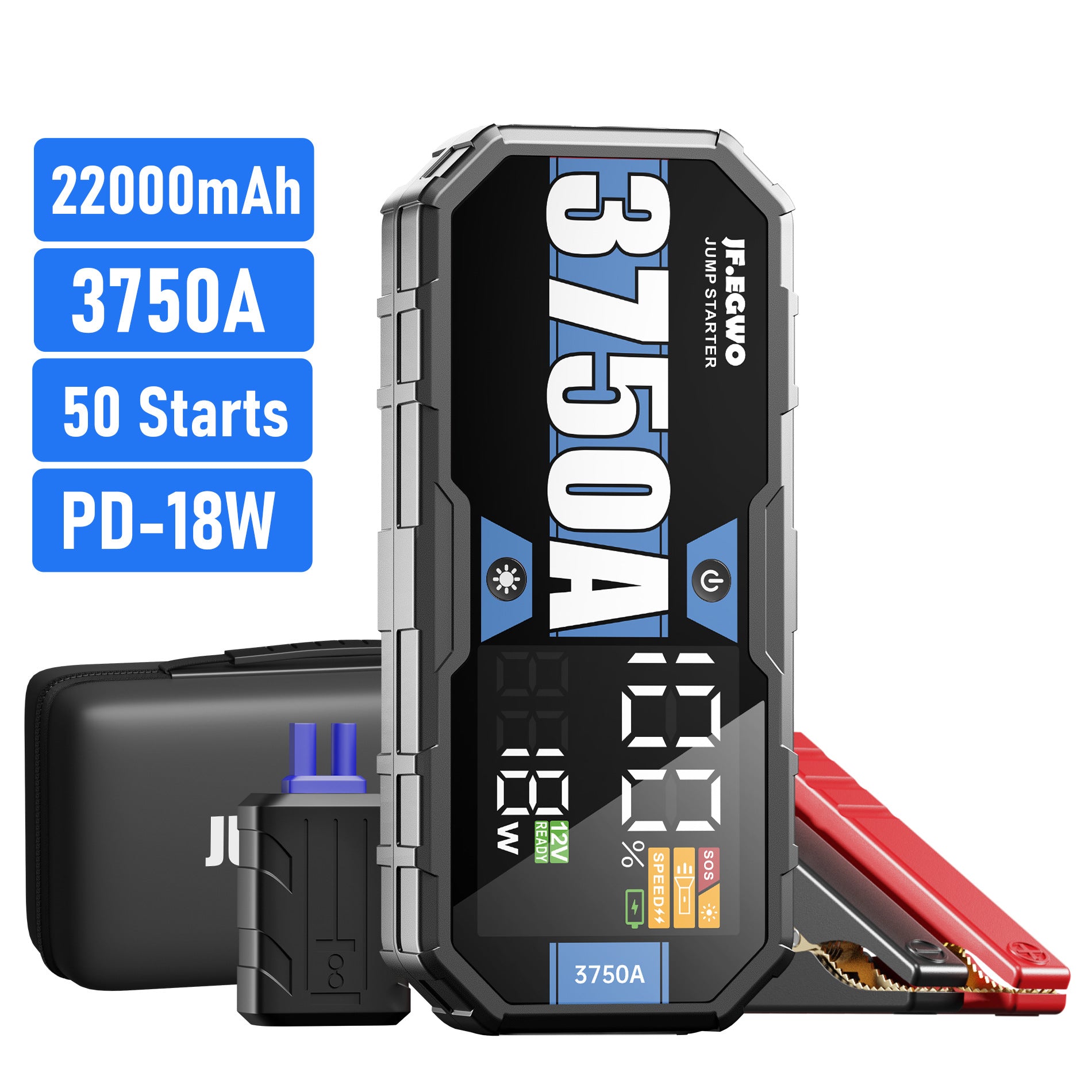Car Emergency Jump Starter Power Pack