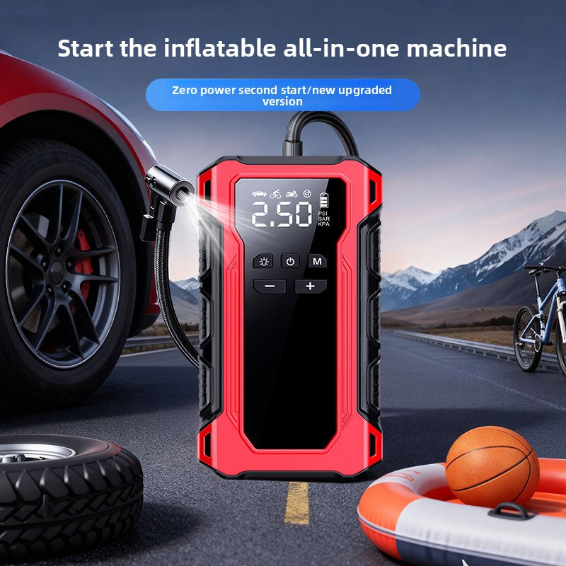 Car Emergency Starting Power Wireless Air Pump All-In-One Machine