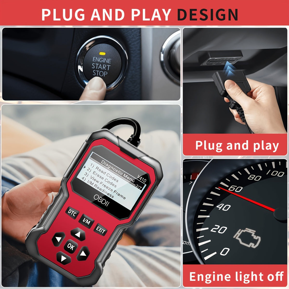 Car Engine Diagnostic Scanner
