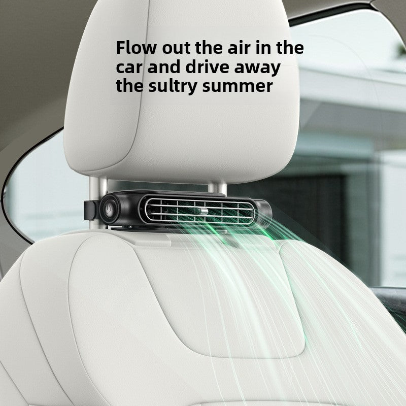 Car fan seat small fan back ventilation