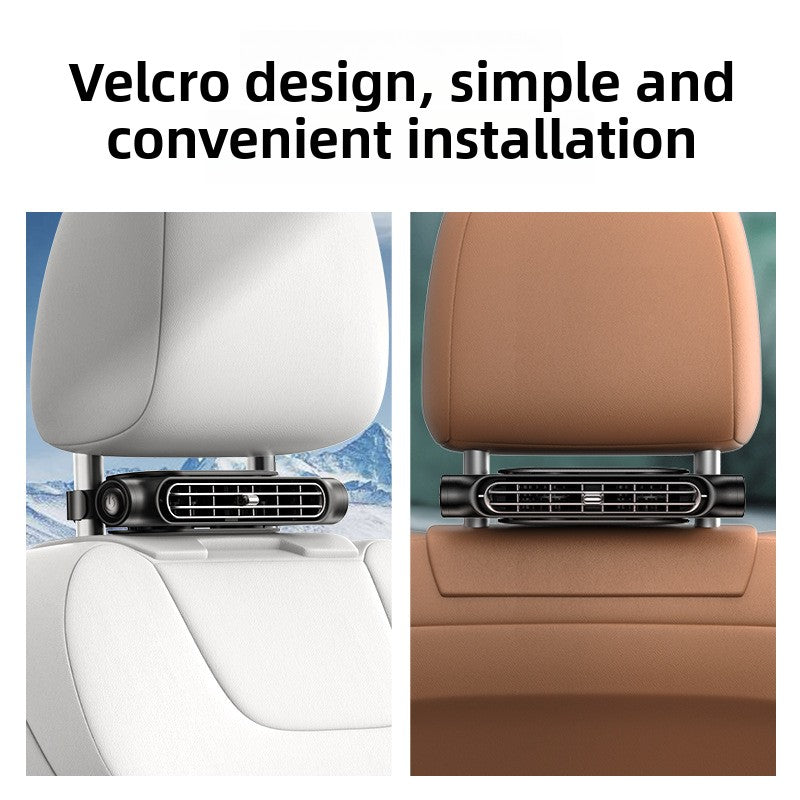 Car fan seat small fan back ventilation