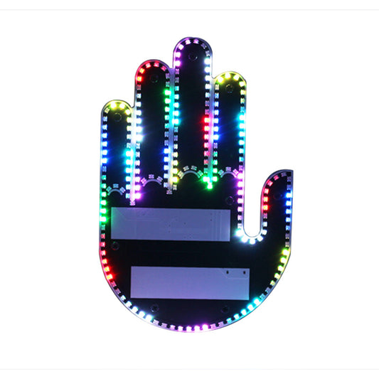 Car finger lights and gesture lights