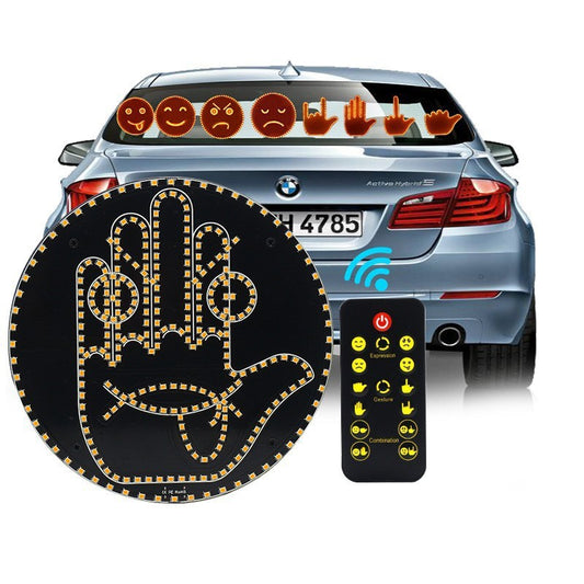 Car finger lights and gesture lights