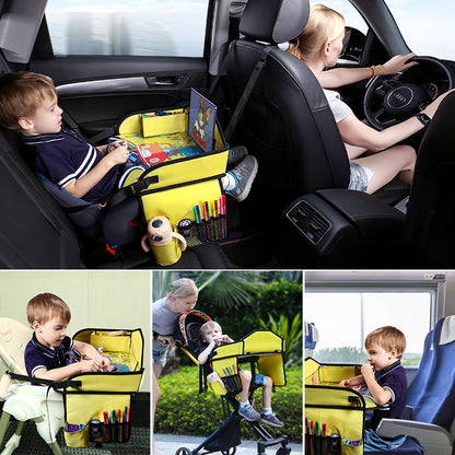 Car Folding Table Board Children Entertainment Tray
