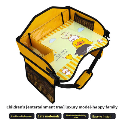 Car Folding Table Board Children Entertainment Tray