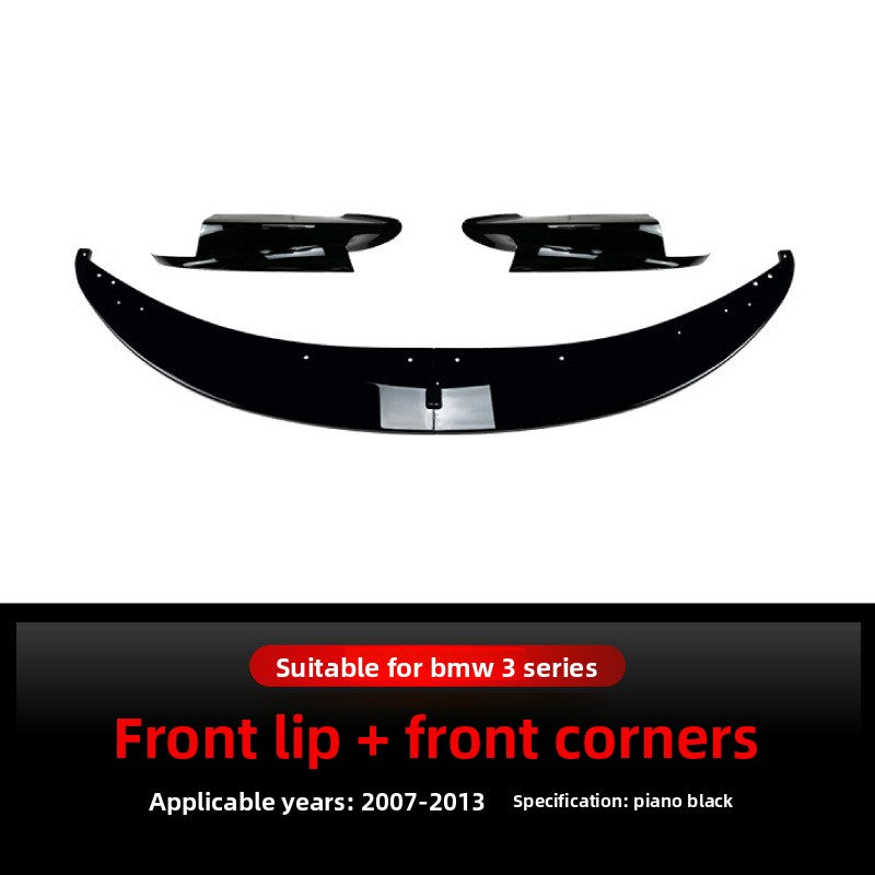 Car front lip corner modification parts