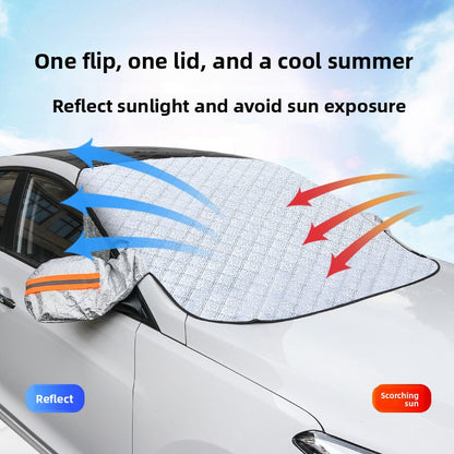 Car front windshield cover