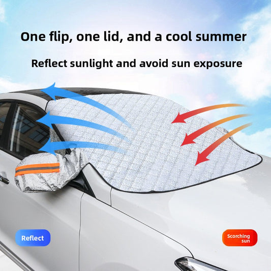 Car front windshield cover