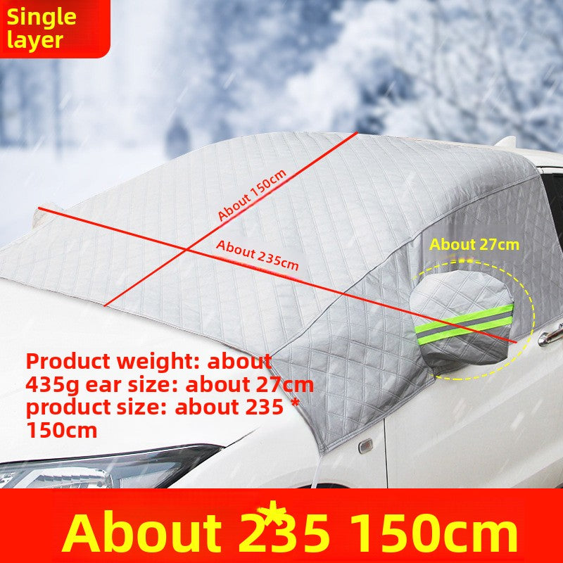Car front windshield cover