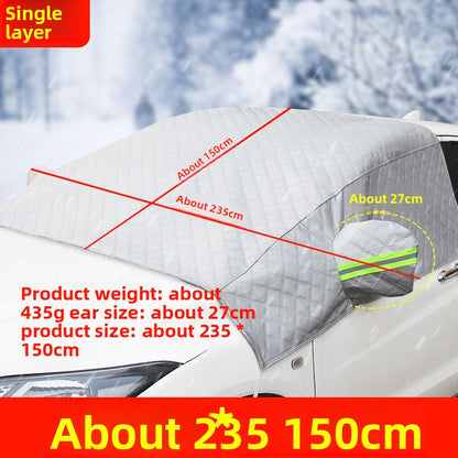 Car front windshield cover